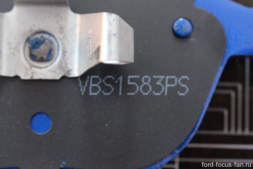  Передние колодки Форд YBS 1583PS